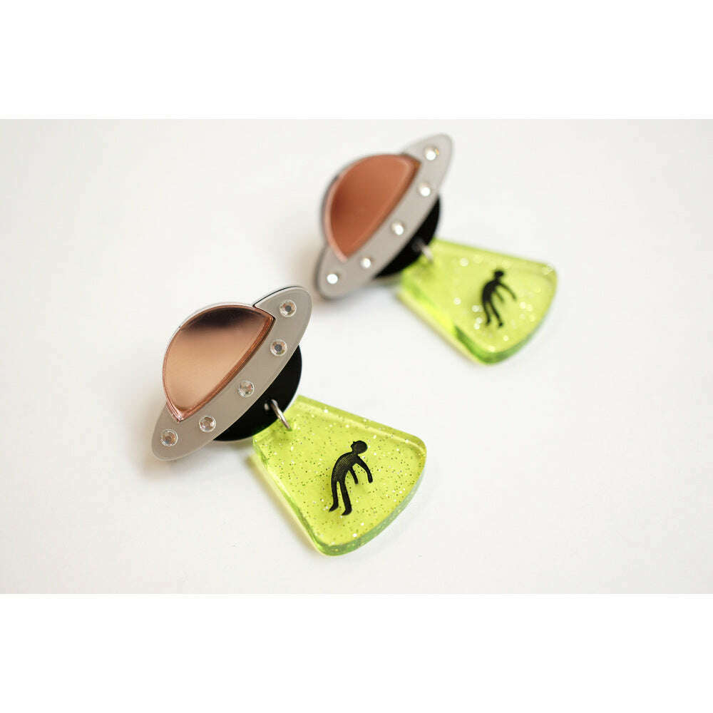 Flying Saucer Earrings by Laliblue | PRE-ORDER SHIPS IN 2-3 WEEKS
