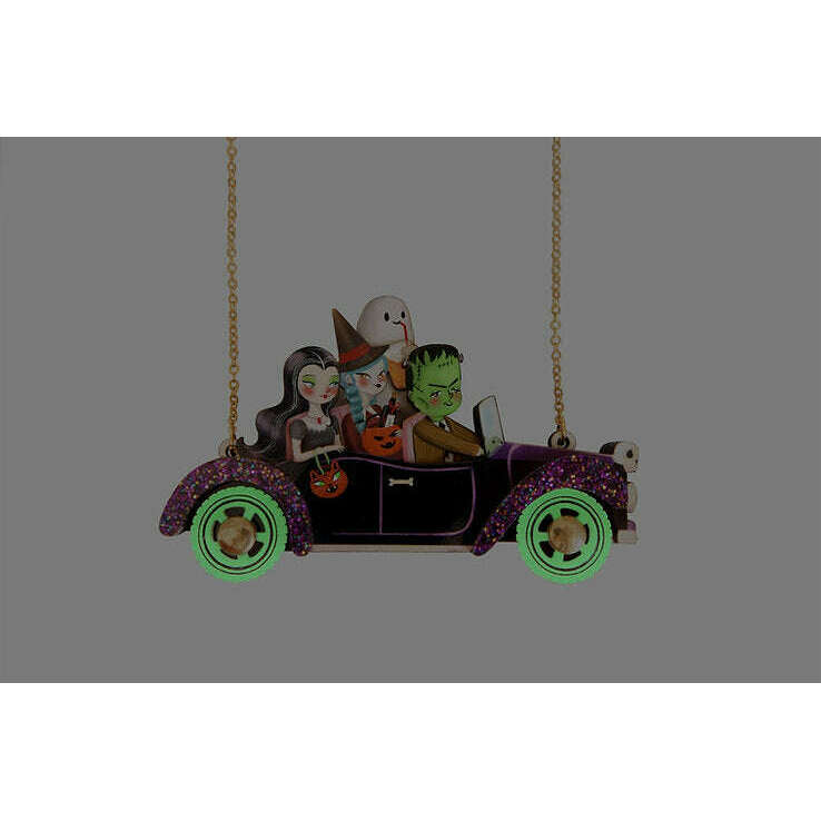 Frankenstein's Car Necklace by Laliblue | PRE-ORDER SHIPS IN 2-3 WEEKS