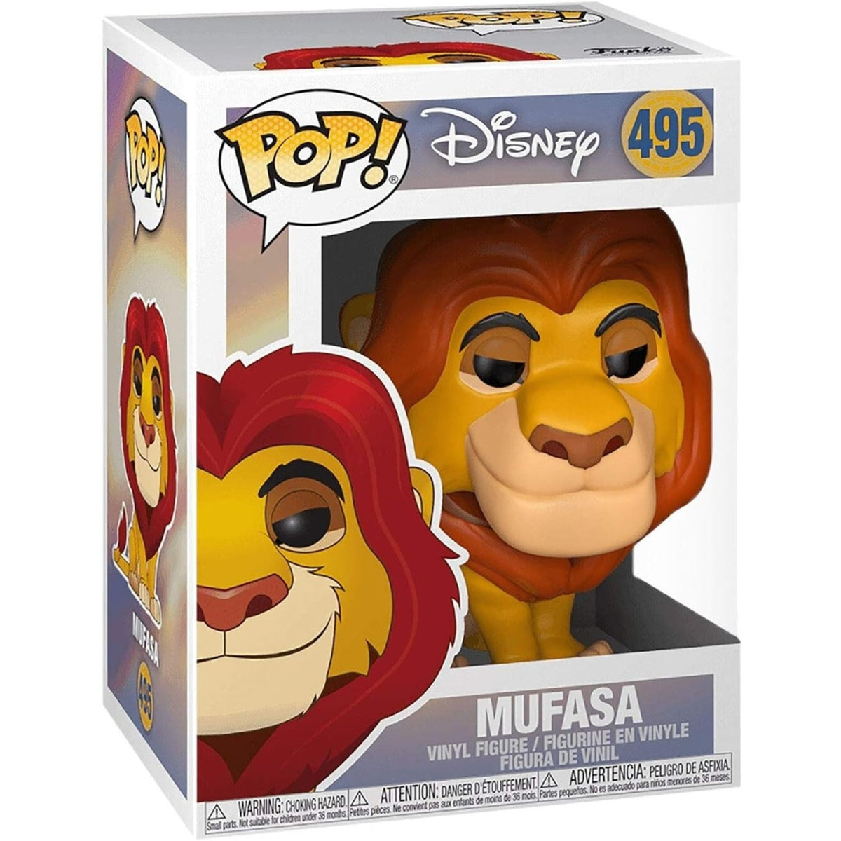 Funko Pop! Disney: Lion King - Mufasa Funko Pop! Vinyl Figure