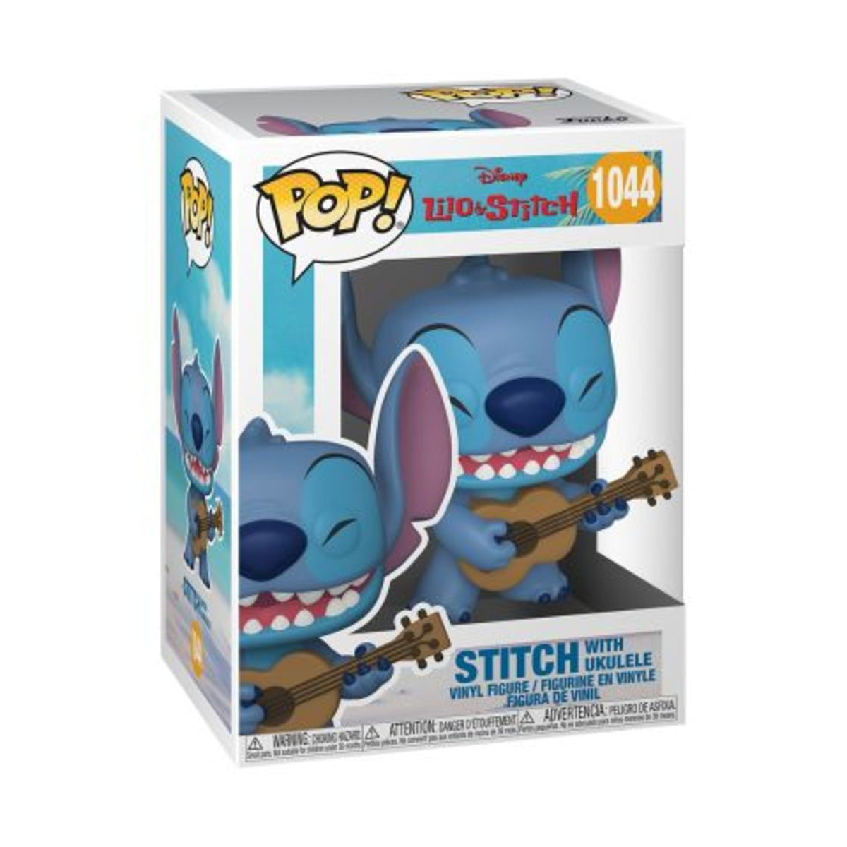 Funko Pop Disney: Stitch w/ Ukelele Funko Pop Figure (Lilo & Stitch)