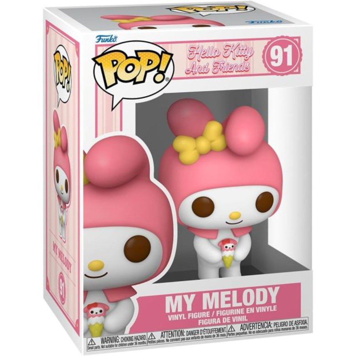 Funko Pop Sanrio: Hello Kitty and Friends - My Melody w/ Ice Cream Con