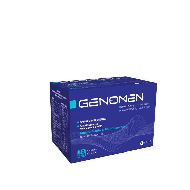 Hera Urunleri Genomen Multivitamin and Mineral Support 30 Sachets