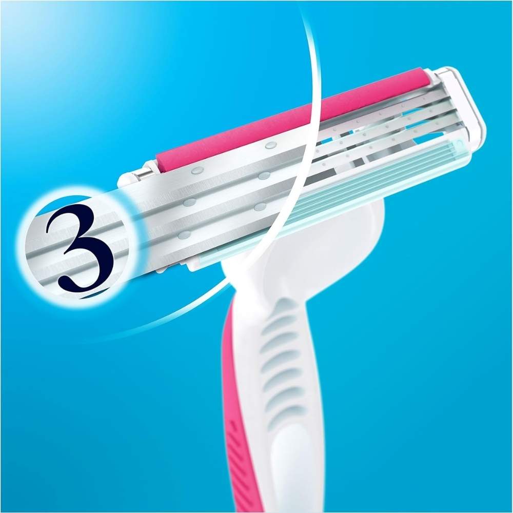 Gillette Venus 3 Disposable Razors for Smooth Shave 4 Count