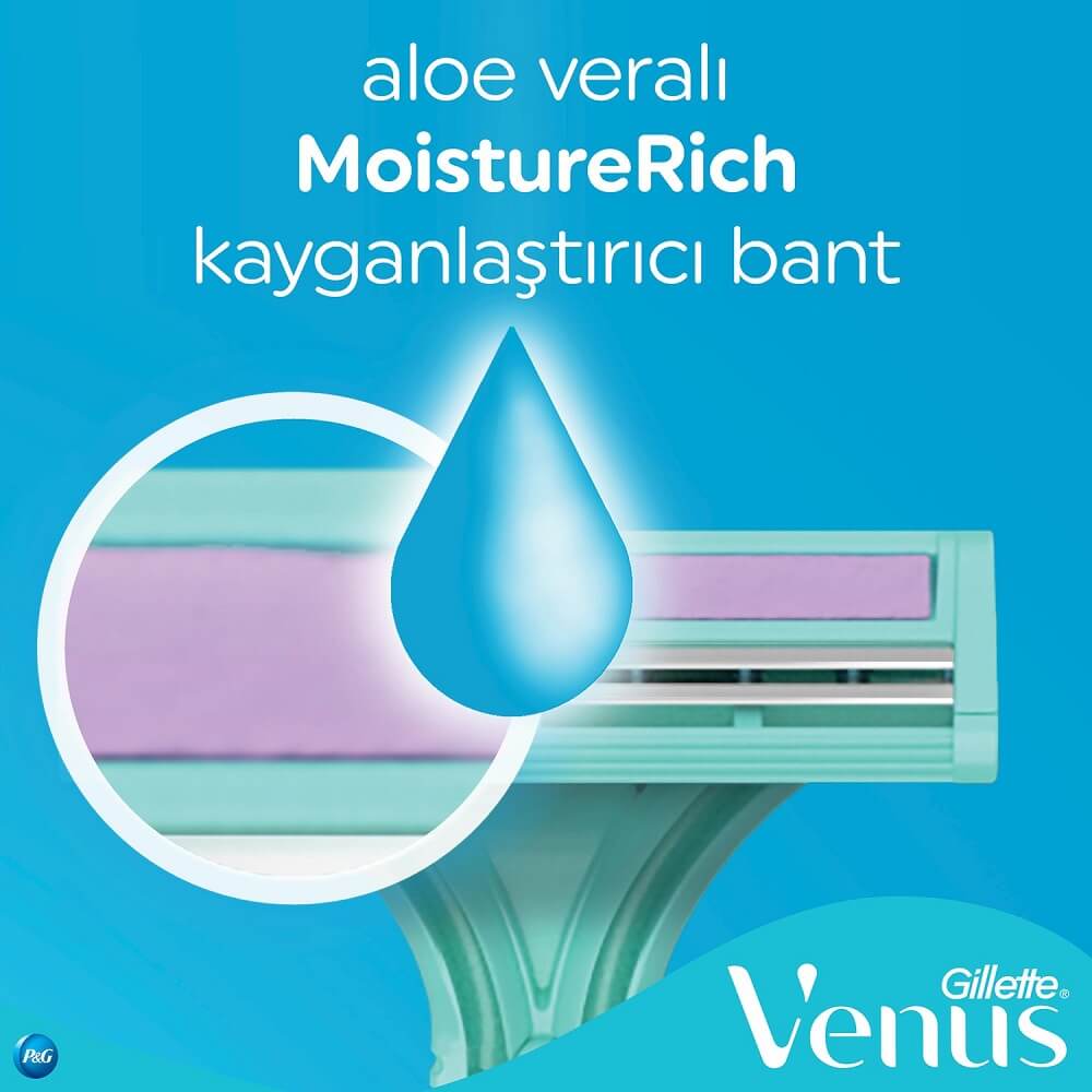 Gillette Venus Simply Disposable Razors for Smooth Shaving