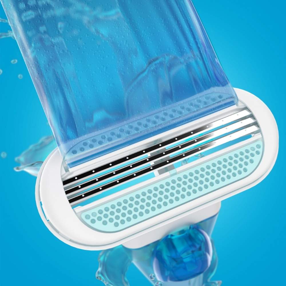 Gillette Venus Razor with 4 Replacement Blades for Smooth Skin