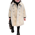 GLIGLITTR Toddler Girl Winter Dress Coat| Beige | 3-4T - # GIAA21210024