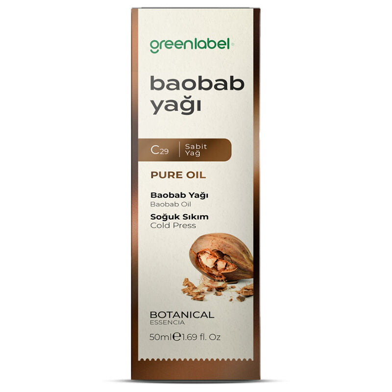 Greenlabel Baobab Oil Nourishing Skin and Hair Care 50 ml