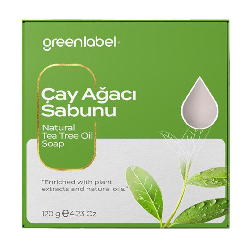 Greenlabel Tea Tree Soap Moisturizing Cleansing Bar 120g