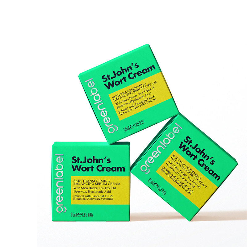 Greenlabel St. John's Wort Cream for Soothing Hydration 50 ml