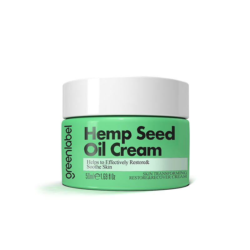 Greenlabel Hemp Seed Oil & Zinc Face Cream for Sebum Balance 50 ml