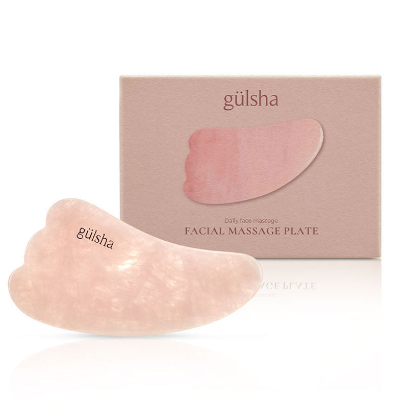 Gulsha Rose Quartz Facial Massage Plate