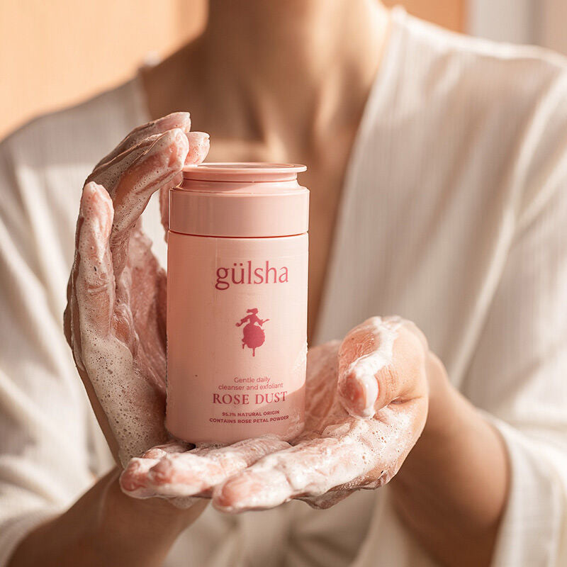 Gulsha Purifying Rose Dust Gentle Cleansing Powder 45g