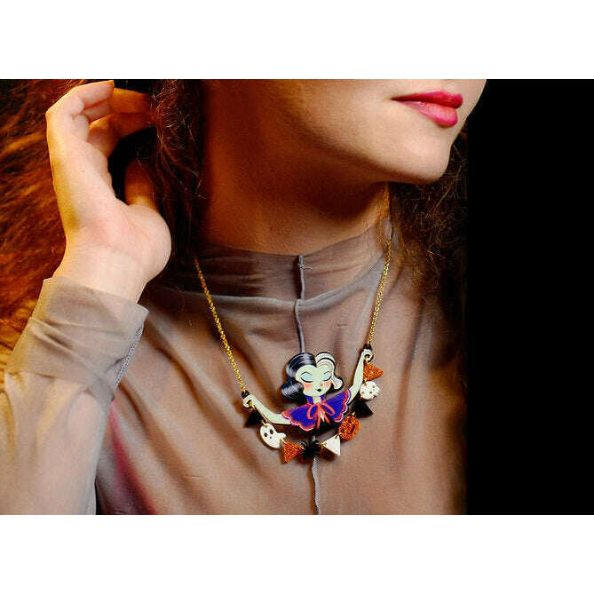 Halloween Garland Necklace by Laliblue | PRE-ORDER SHIPS IN 2-3 WEEKS