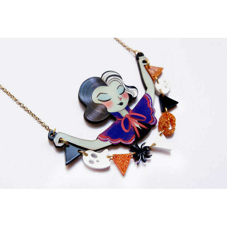 Halloween Garland Necklace by Laliblue | PRE-ORDER SHIPS IN 2-3 WEEKS