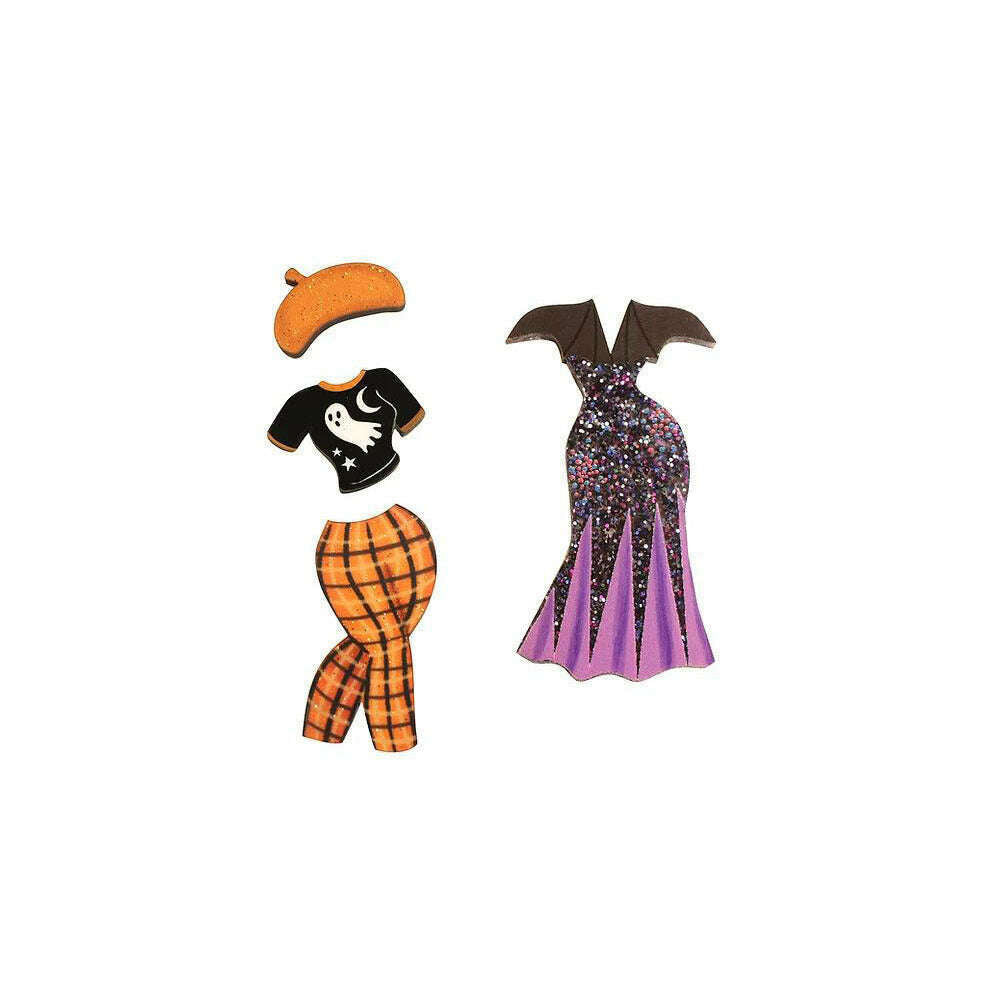 Halloween Ghost Outfit Brooches by Laliblue | PRE-ORDER SHIPS IN 2-3 WEEKS