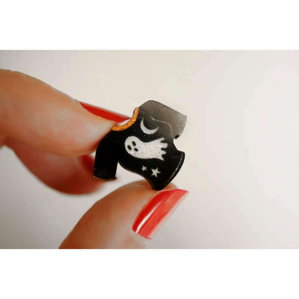 Halloween Ghost Outfit Brooches by Laliblue | PRE-ORDER SHIPS IN 2-3 WEEKS