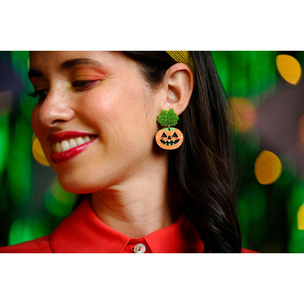 Halloween Pumpkin Earrings by Laliblue | PRE-ORDER SHIPS IN 2-3 WEEKS