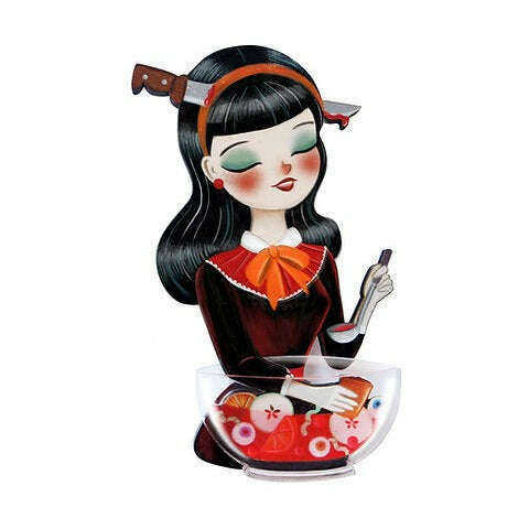 Halloween Punch Brooch by Laliblue | PRE-ORDER SHIPS IN 2-3 WEEKS