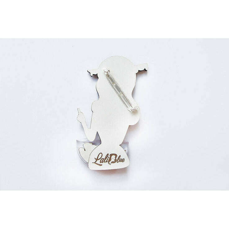 Halloween Punch Brooch by Laliblue | PRE-ORDER SHIPS IN 2-3 WEEKS