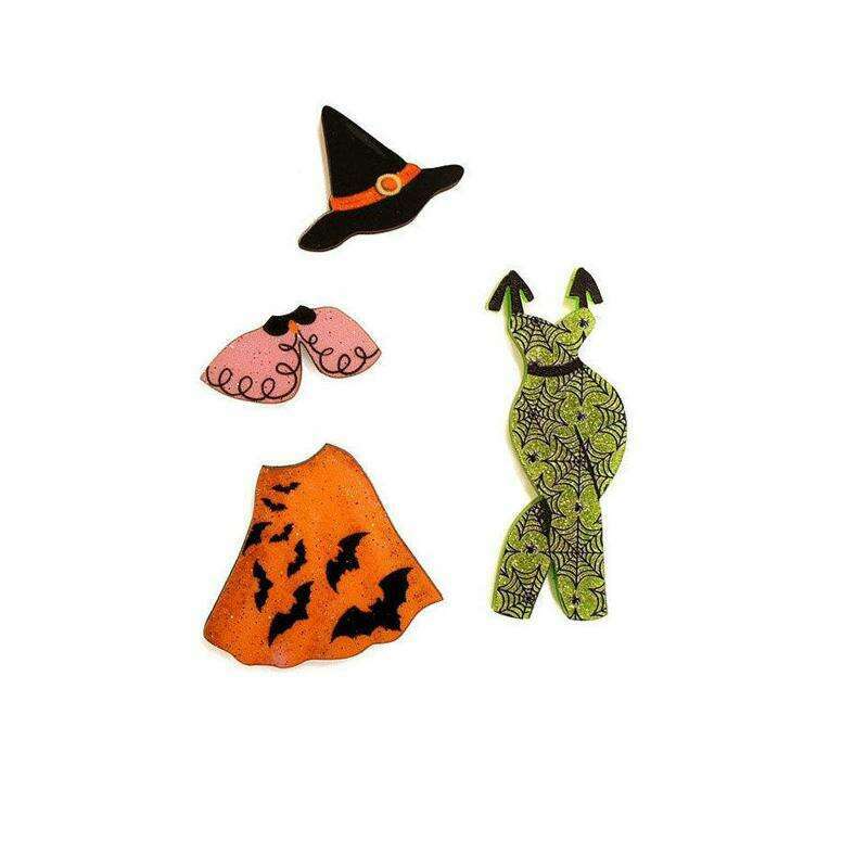 Halloween Spider Outfit Brooches by Laliblue | PRE-ORDER SHIPS IN 2-3 WEEKS