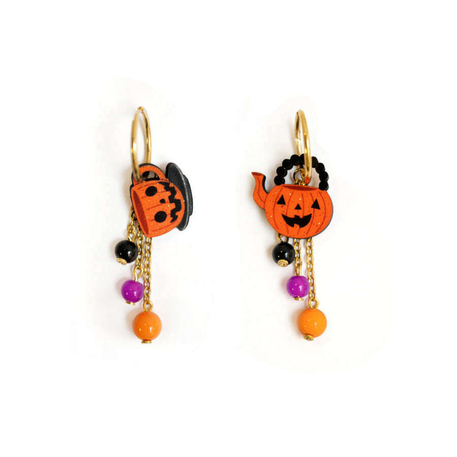 Halloween Tea Set Earrings by Laliblue | PRE-ORDER SHIPS IN 2-3 WEEKS