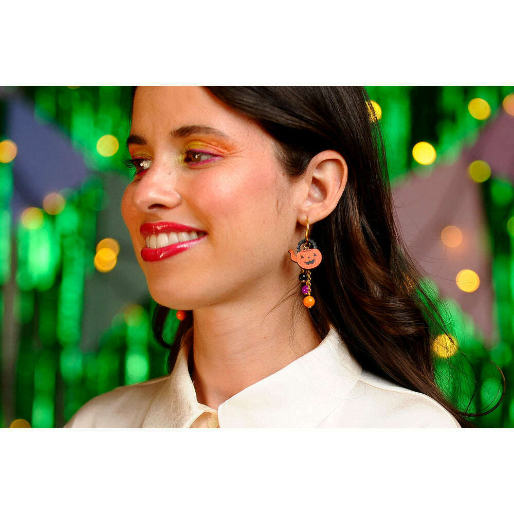 Halloween Tea Set Earrings by Laliblue | PRE-ORDER SHIPS IN 2-3 WEEKS