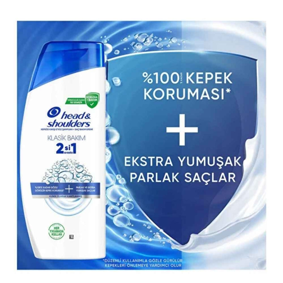 Head & Shoulders Classic Clean 2-in-1 Shampoo & Conditioner 625 ml