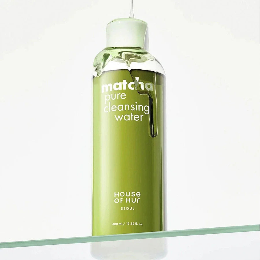 House Of Hur Matcha Pure Cleansing Water Antioxidant Refresh 400 ml