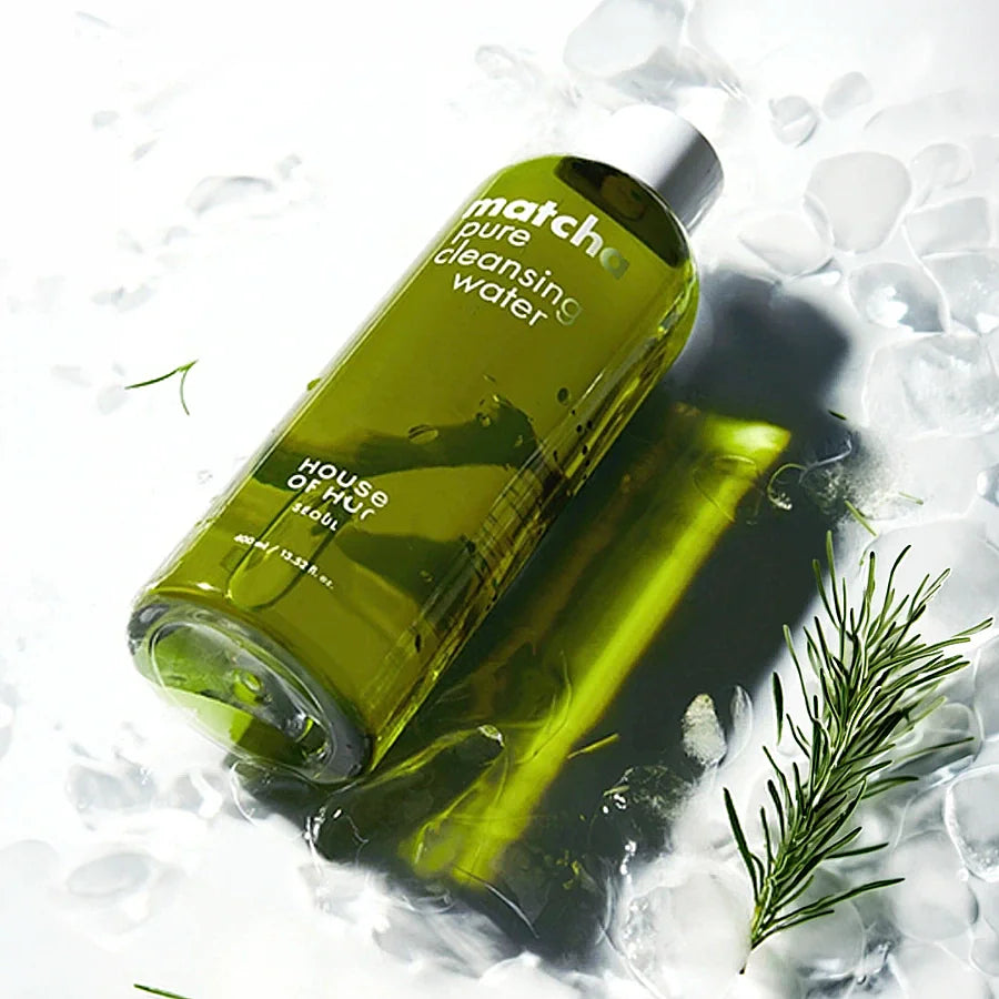 House Of Hur Matcha Pure Cleansing Water Antioxidant Refresh 400 ml