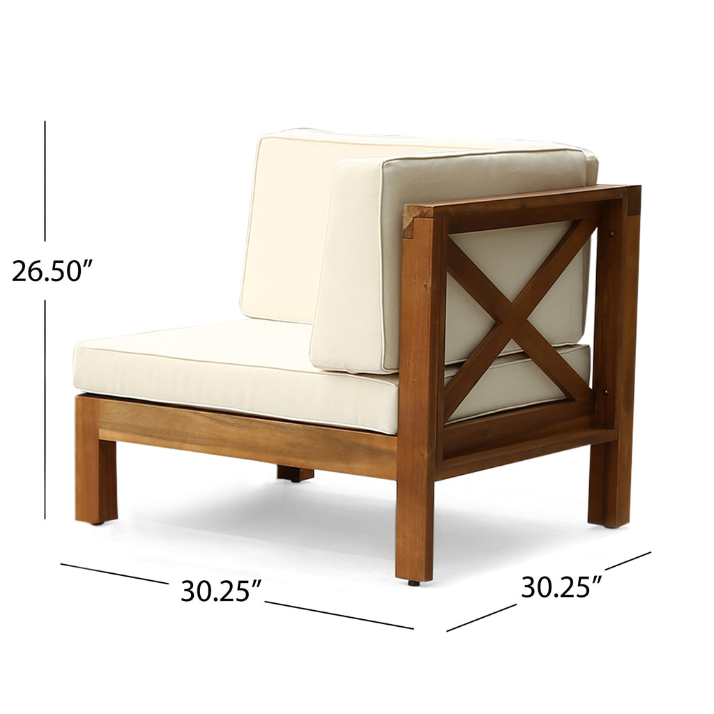 Brava X-Back Left Arm Chair