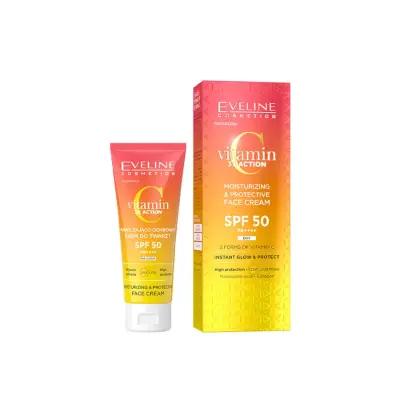 Eveline Vitamin 3X Action Moisturizing Protective Face Gel 30 ml