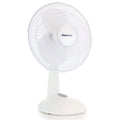 Impress 12-Inch Desk Fan White - IM-7112W