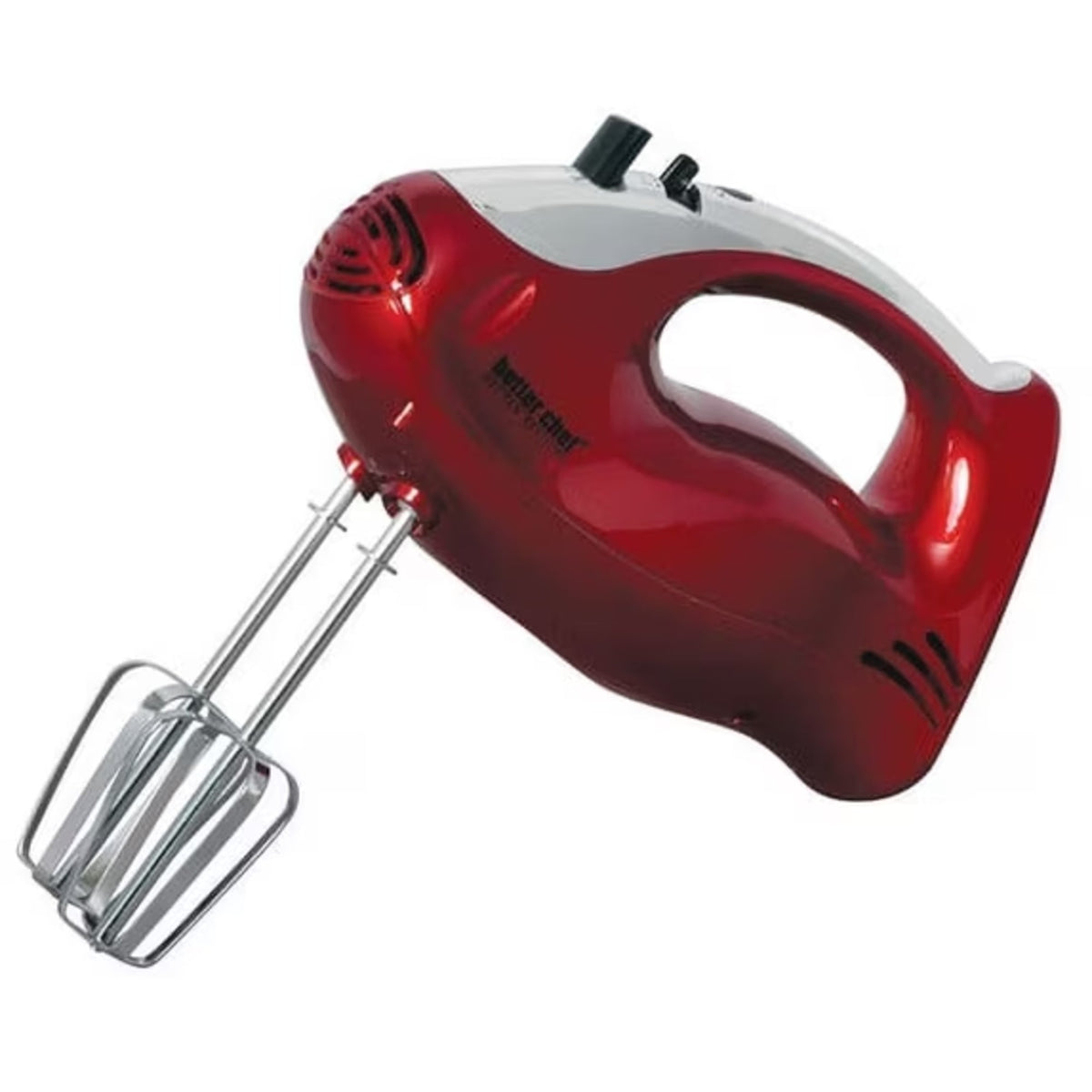 Better Chef 5Spd 150W Hand Mixer W/Stand Red - IM-8170R