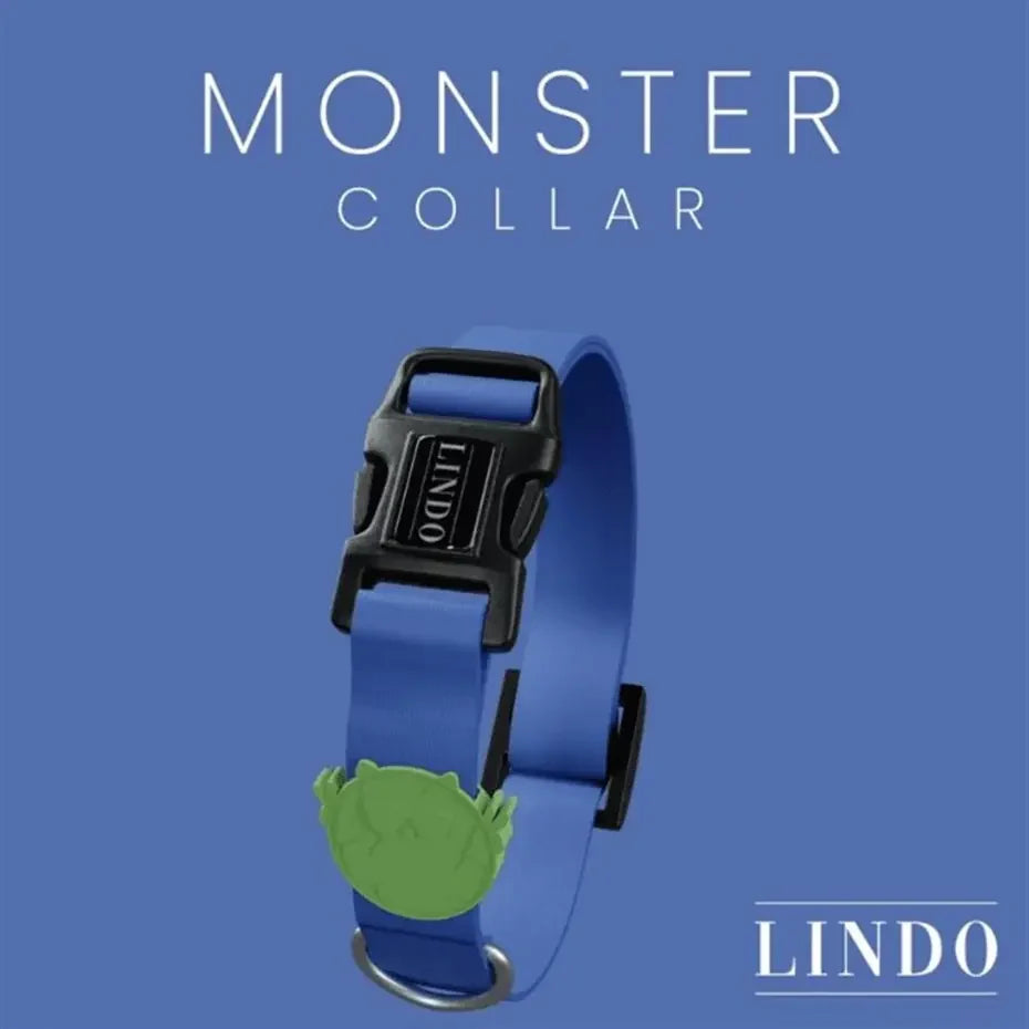Lindo Monster Dog Collar Adjustable Large 46-70cm