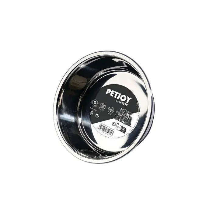 M-Pets Petjoy CatFamily Stainless Steel Bowl 490ml