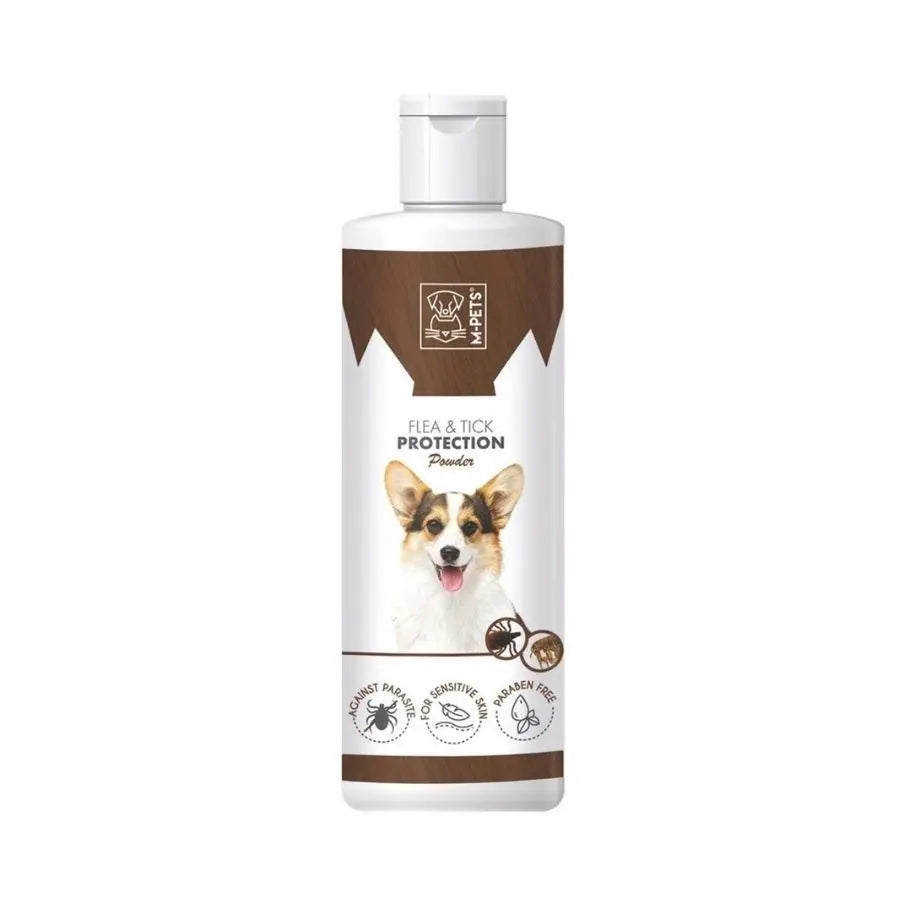 M-Pets Protective Dog Powder Shampoo for Fleas & Ticks 150g