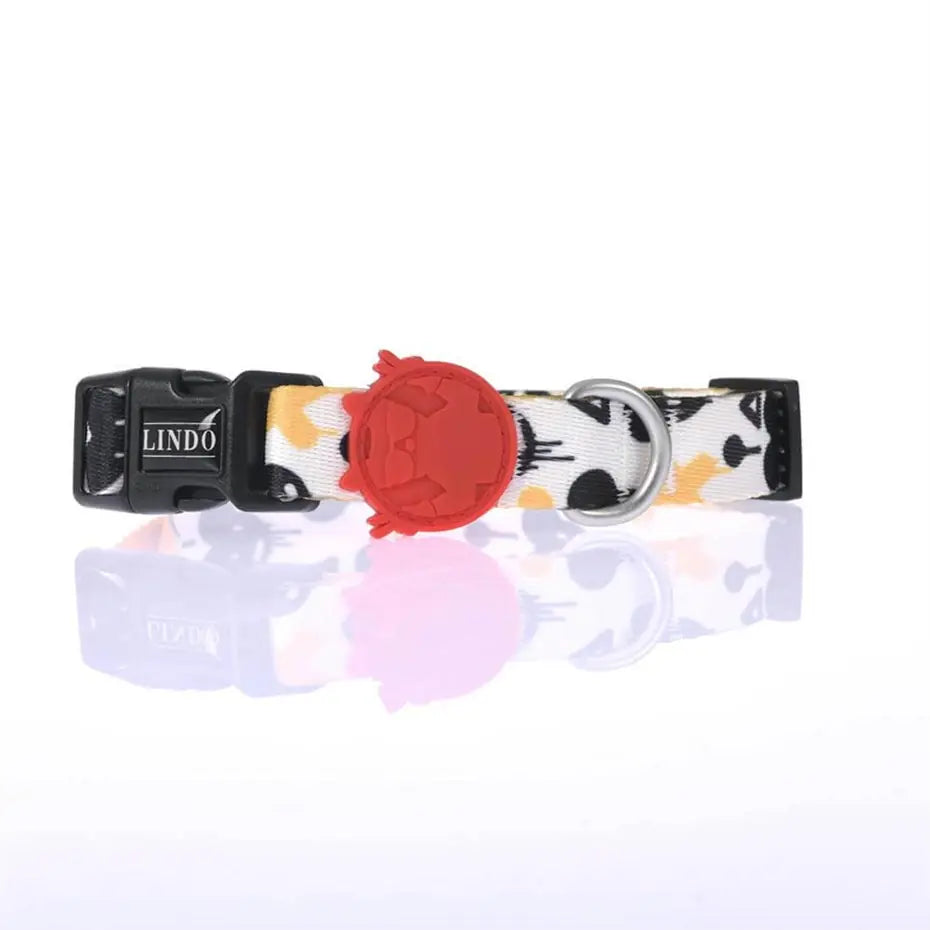 Lindo Bad Mouse Dog Collar Adjustable Small 30-44cm
