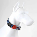 Lindo Red Line Dog Collar Stylish Daily Comfort Large 46-70cm