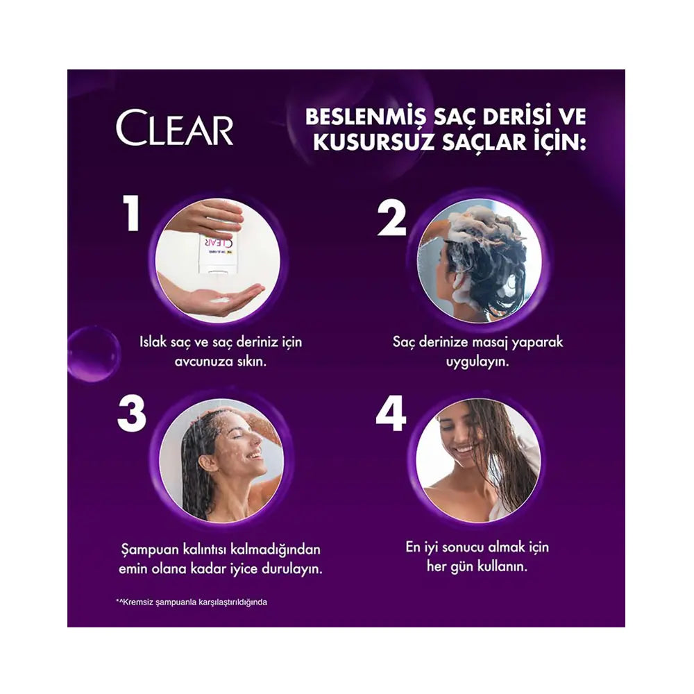 Clear Women Complete Care Anti-Dandruff Shampoo 350 ml