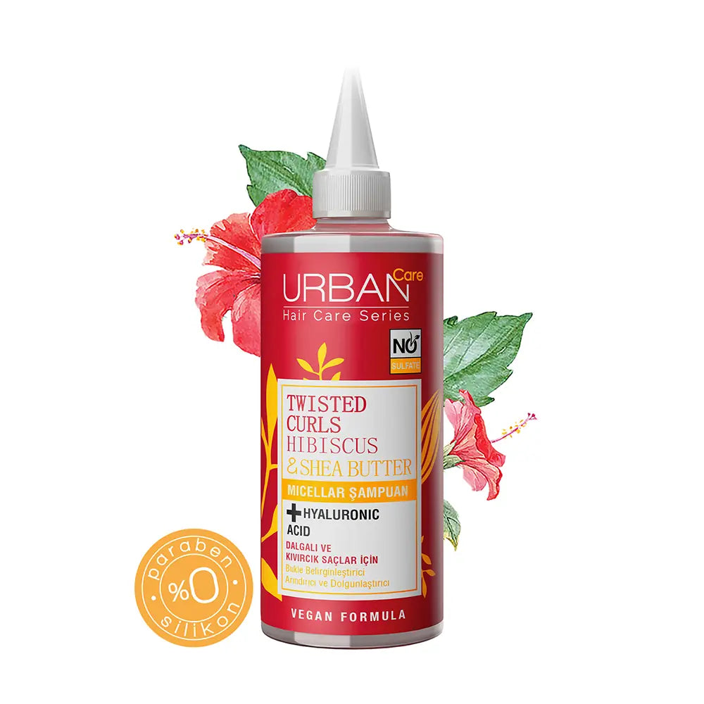 Urban Care Twisted Curls Hibiscus & Shea Butter Shampoo 340 ml