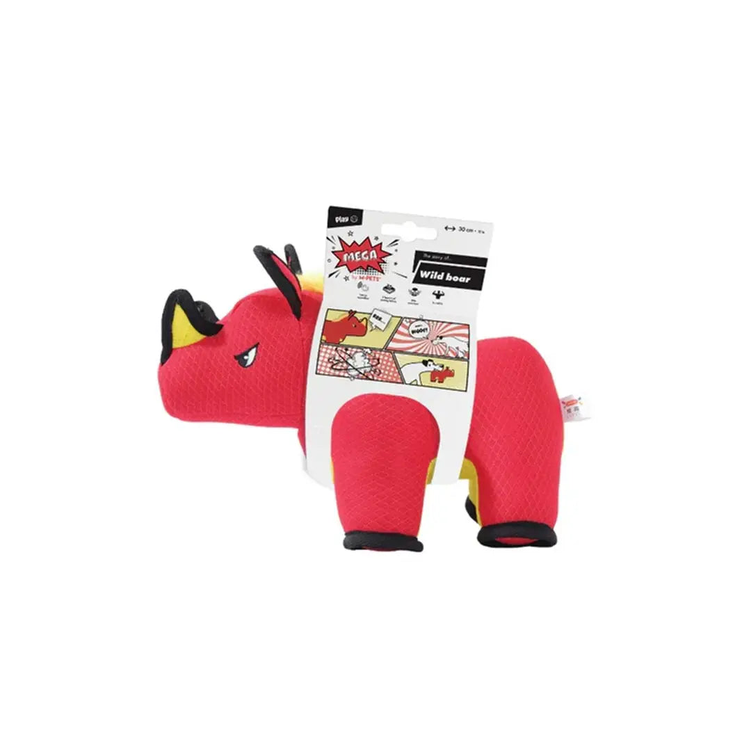 M-Pets Mega Wild Boar Durable Dog Plush Toy 30 cm
