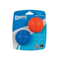Chuckit Strato Ball High-Bounce Dog Fetch Toy Medium 2-Pack