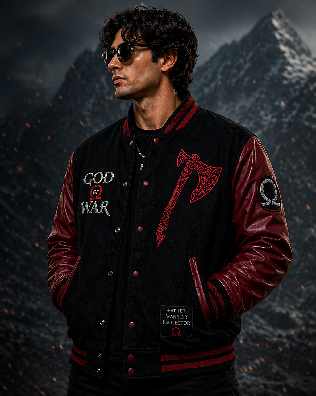 God of War – Legendary Warrior Premium Varsity Jacket