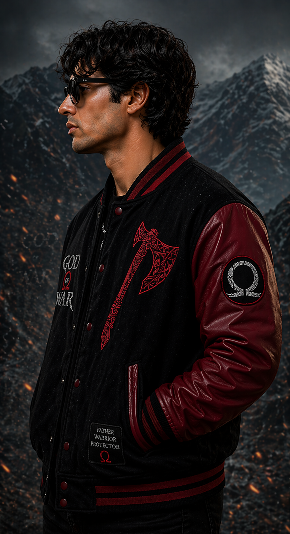 God of War – Legendary Warrior Premium Varsity Jacket