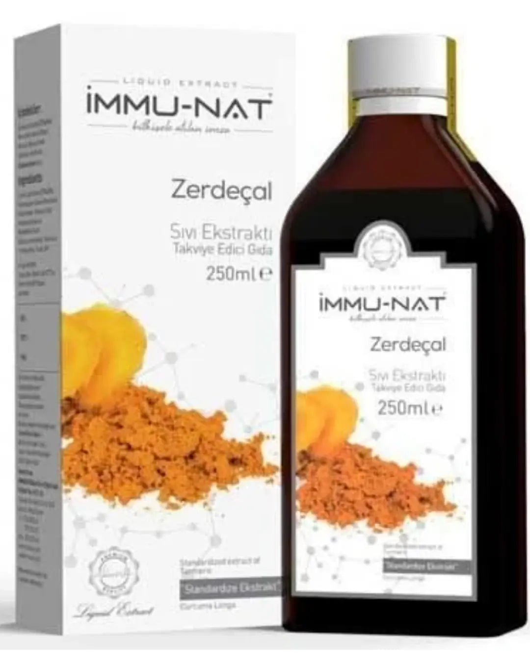 Immunat Turmeric Extract Curcumin-p53 Liquid Supplement 250 ml