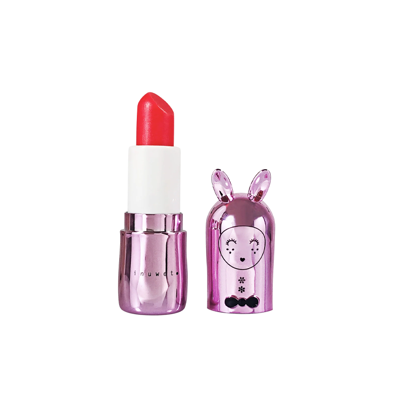 Inuwet Metal Light Pink Lip Balm Blackcurrant Flavor 4.3g
