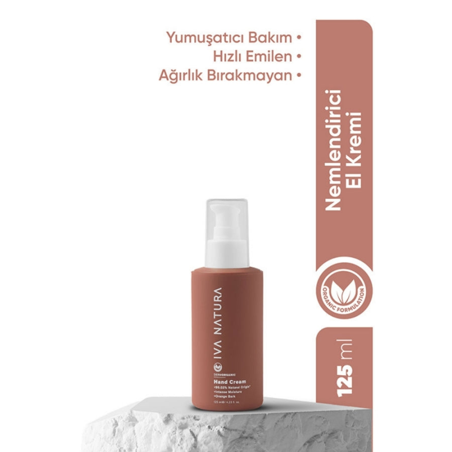 Iva Natura Orange Bark Hand Cream Moisturizing Formula 125 ml