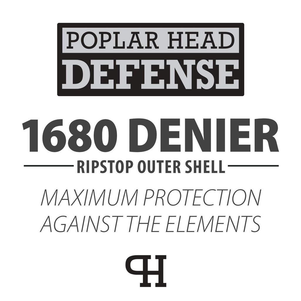Jeffers Poplar Head "Defense" 1680 Denier Turnout Blanket with Detachable Neck, 360 Gram, Plymouth Brown