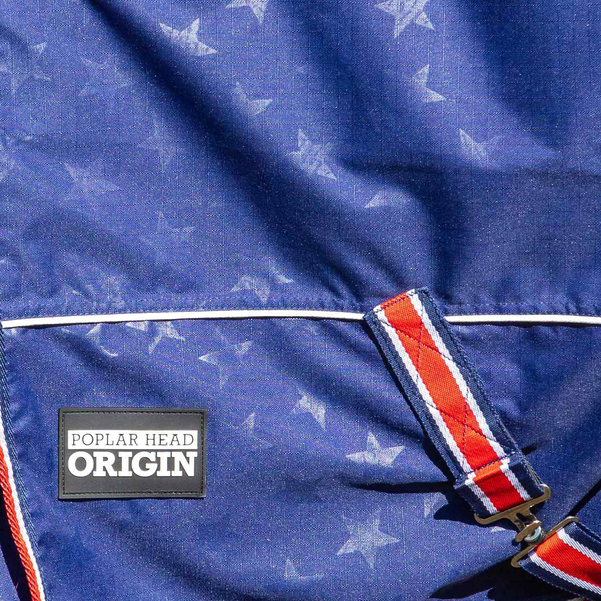 Jeffers Poplar Head "Origin" 600D Medium Weight Turnout Blanket, 240g | Waterproof & Breathable Horse Blanket