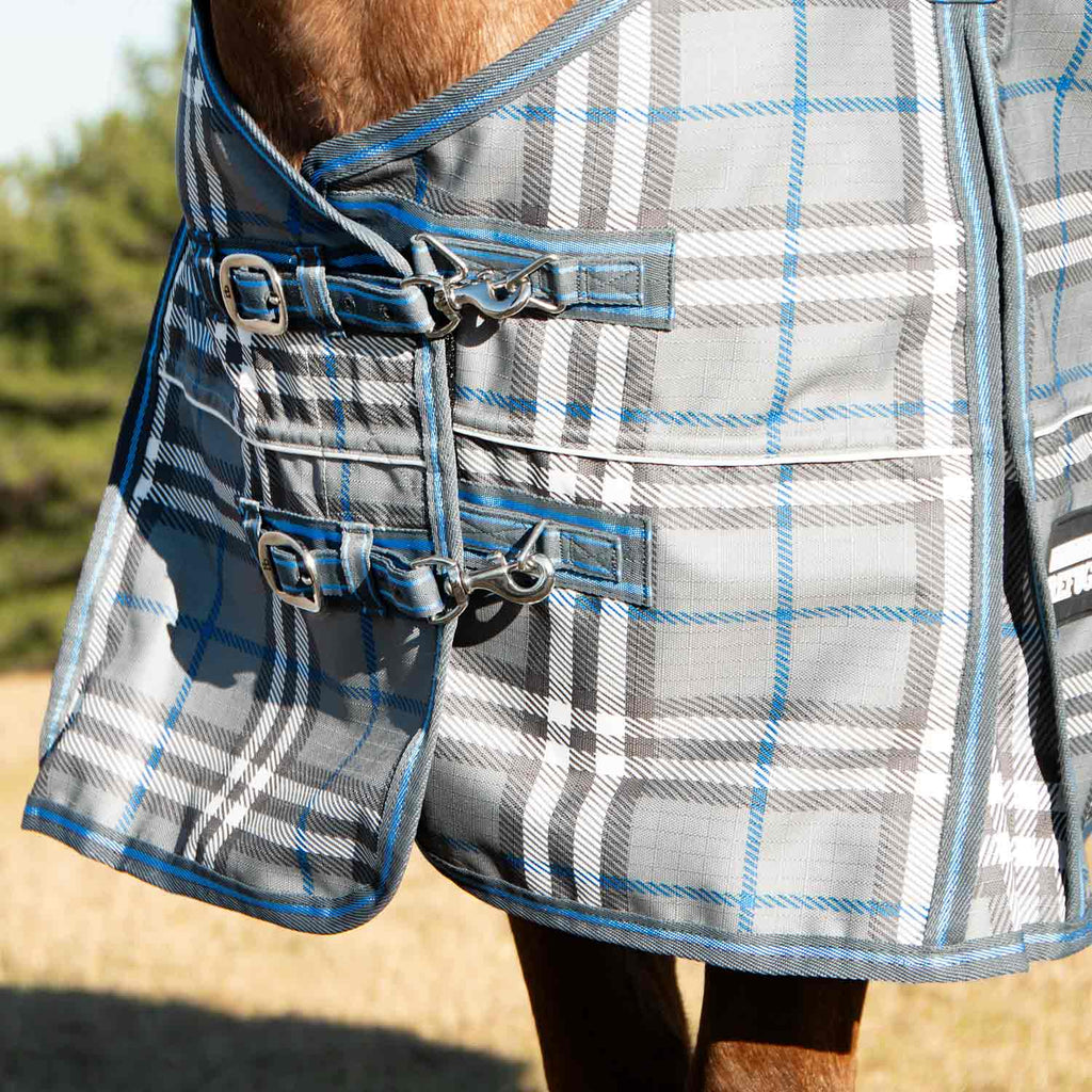 Jeffers Poplar Head "Refuge" 1200D Waterproof Turnout Sheet, 0g Lightweight Horse Blanket